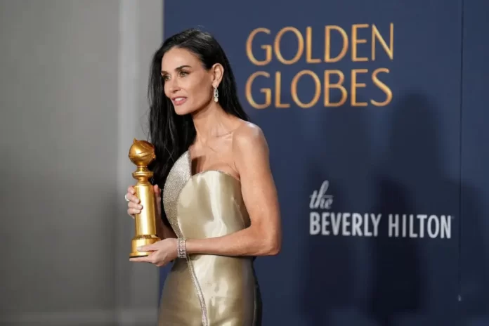Las hijas de Demi Moore celebran su primer Globo de Oro