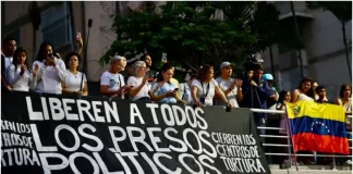 Excarcelan a 170 presos políticos en Venezuela tras protestas postelectorales