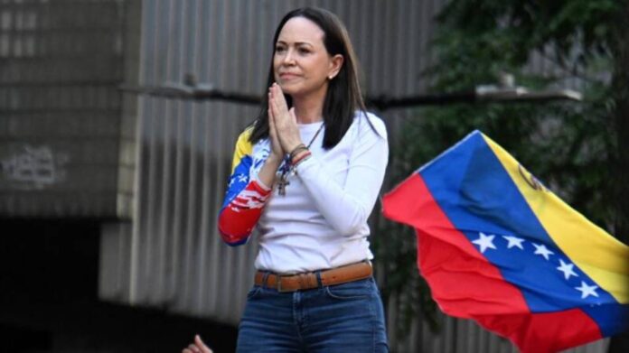 María Corina "Machado Estoy en un lugar seguro y voy hasta el final"