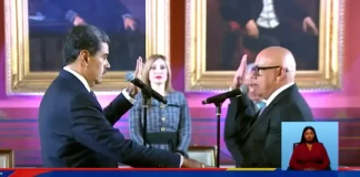 Nicolás Maduro se juramenta como presidente ante la Asamblea Nacional