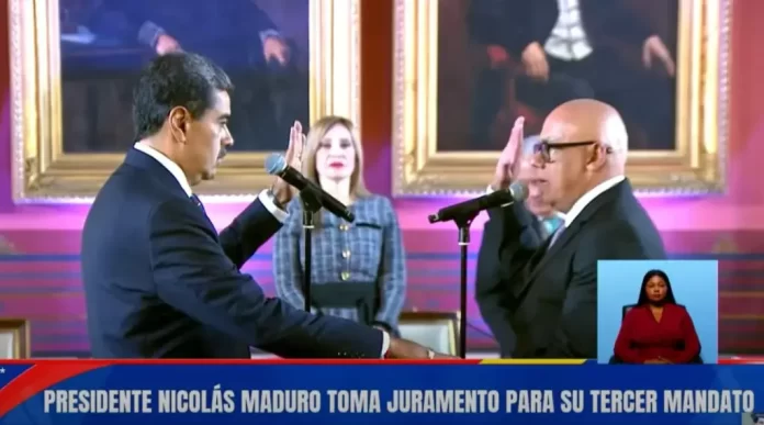Nicolás Maduro se juramenta como presidente ante la Asamblea Nacional