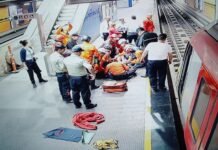 Hombre intenta suicidarse en el Metro y sufre amputación