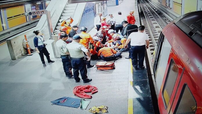 Hombre intenta suicidarse en el Metro y sufre amputación