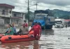 Ecuador declara emergencia en ocho provincias por fuertes lluvias e inundaciones