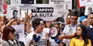 Familiares de presos políticos en Venezuela inician ruta internacional por la libertad