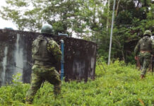 Ecuador halla arsenal de disidencias FARC en zona amazónica