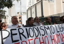 SNTP exige liberación de 15 periodistas presos en Venezuela