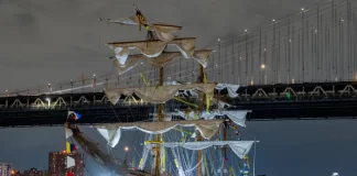 Falla técnica detiene buque en EE.UU. y repatrían a 180 cadetes