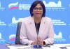 Vicepresidenta Delcy Rodríguez afirma que Venezuela enfrenta una guerra económica