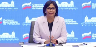 Vicepresidenta Delcy Rodríguez afirma que Venezuela enfrenta una guerra económica