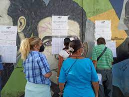 Centros electorales vacíos marcan jornada del 25 de mayo en Caracas