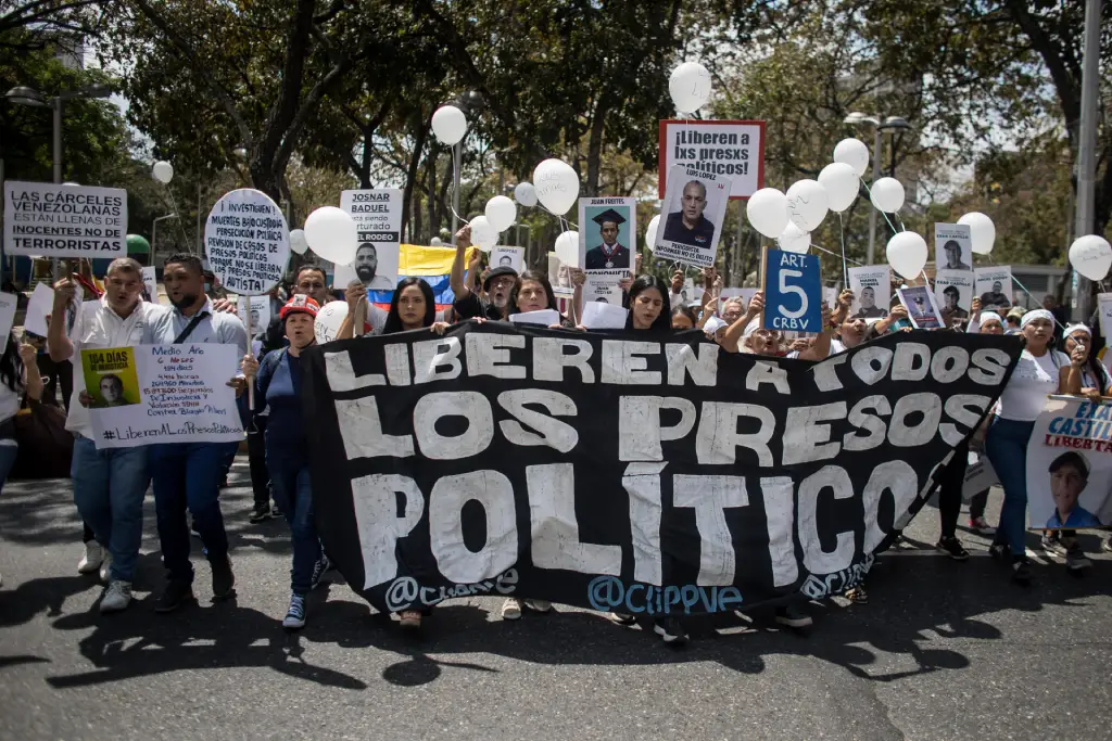 Foro Penal contabiliza 894 presos políticos en Venezuela