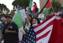 Protestas en Los Ángeles bajan tras redadas migratorias