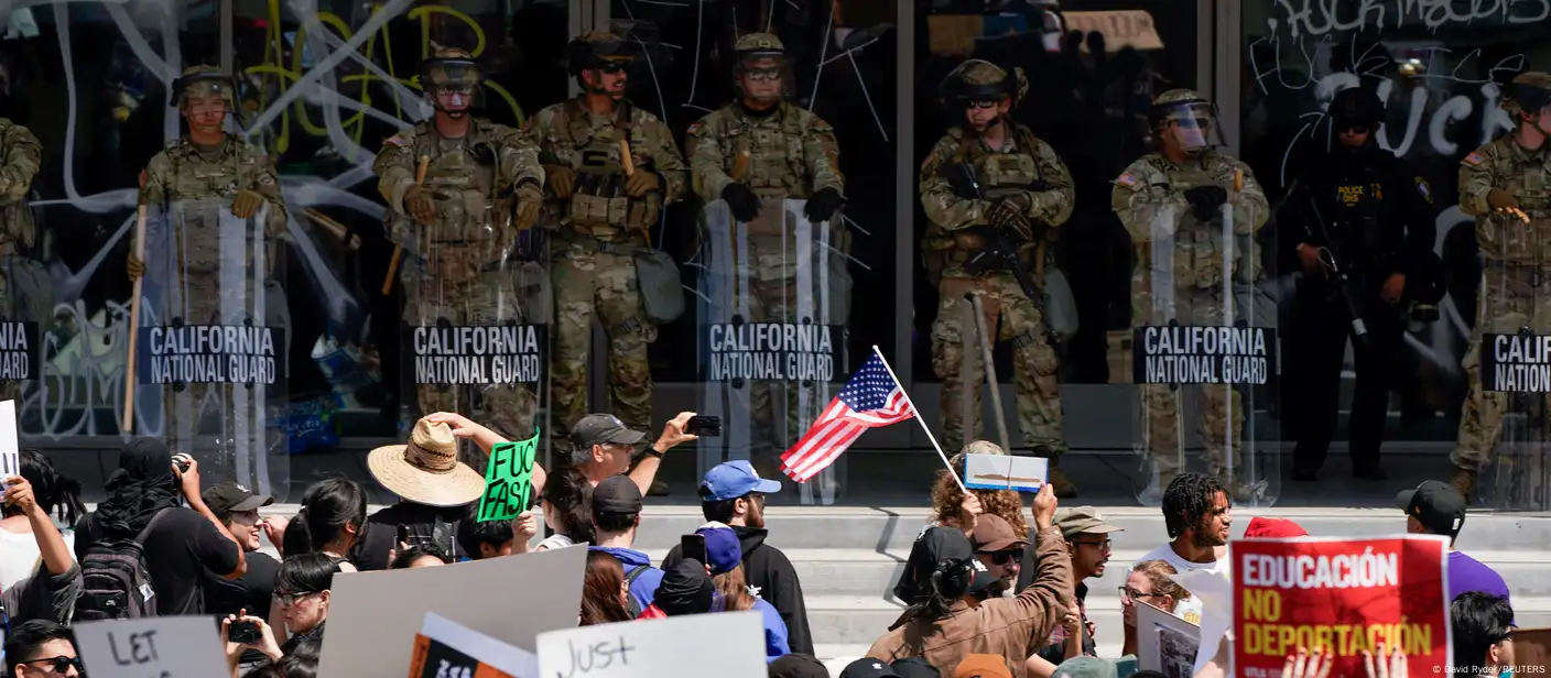 Trump ordena Guardia Nacional y marines ante protestas