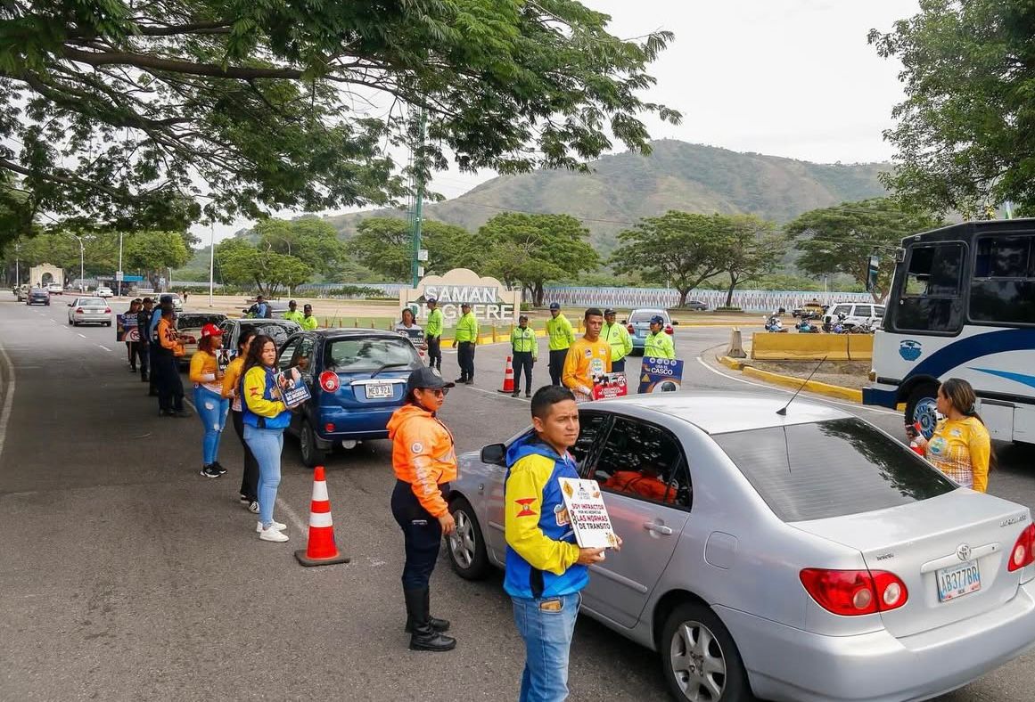 Activan plan vial en Aragua para reducir accidentes de tránsito