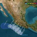 Tormenta Erick avanza en el Pacífico y amenaza el sur de México